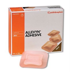 Allevyn Adhesive 10cmx10cm 10 Pezzi
