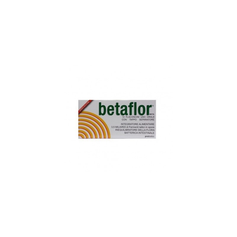 Beta Betaflor integratore di fermenti lattici 10 Flaconcini - Para ...