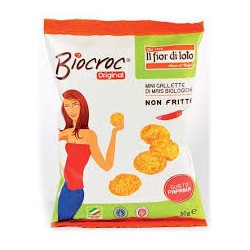 Fior Di Loto Biocroc Mini Gallette Mais Paprika 40g