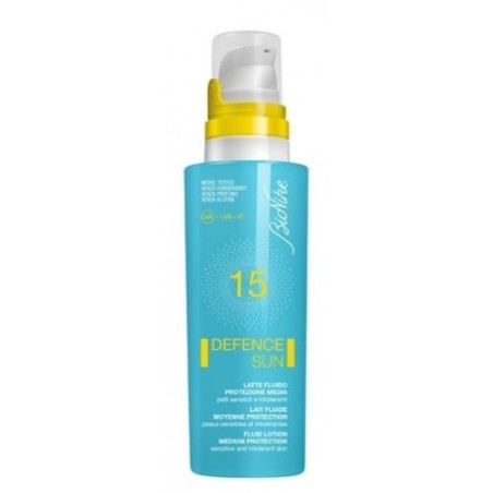 Defence Sun 15 Latte Fluido Protezione Media 125 Ml Defence Sun 15 Latte Fluido Protezione Media 125 Ml