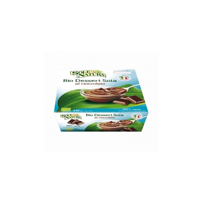 Dessert Soja Cioccolato Bio 4x110g Dessert Soja Cioccolato Bio 4x110g