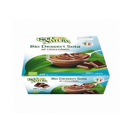 Dessert Soja Cioccolato Bio 4x110g Dessert Soja Cioccolato Bio 4x110g