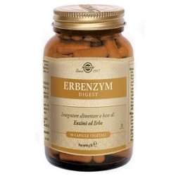 Solgar Erbenzym Digest 90 Capsule Vegetali Flacone 56 G