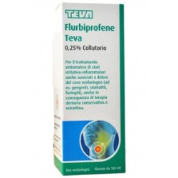 Flurbiprofene Teva Collutorio 160ml