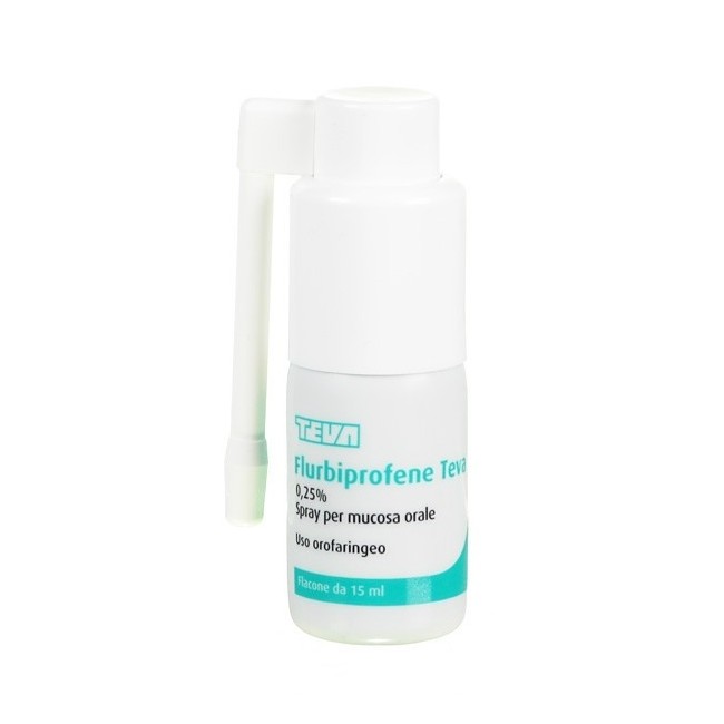 Flurbiprofene Teva*os Spray 15ml Flurbiprofene Teva*os Spray 15ml