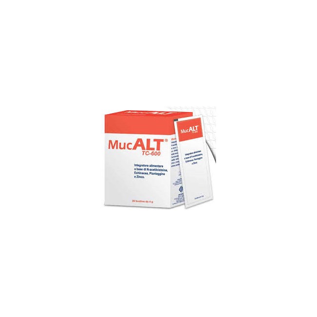 Mucalt Tc-600 20 Buste 4g Mucalt Tc-600 20 Buste 4g
