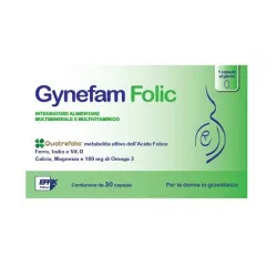 Effik Gynefam Folic 30 Capsule Molli integratore per la gravidanza