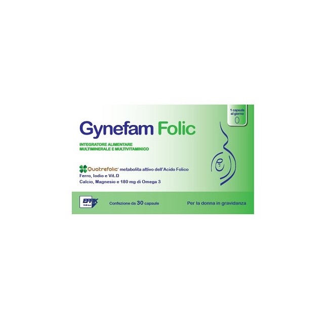 Gynefam Folic 30 Capsule Molli Gynefam Folic 30 Capsule Molli