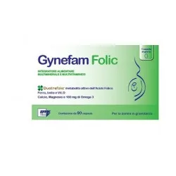 Effik Gynefam Folic 90 Capsule integratore per la gravidanza