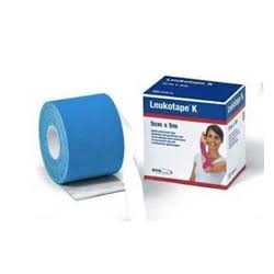 Leukotape K 5x500cm Media Azzurro