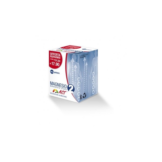 Magnesio 2 Act Magnesio Puro 300g