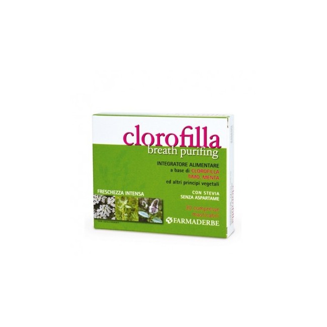 Farmaderbe Clorofilla 30 Compresse Farmaderbe Clorofilla 30 Compresse