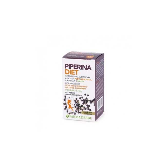 Farmaderbe Piperina Diet 60 Compresse Farmaderbe Piperina Diet 60 Compresse