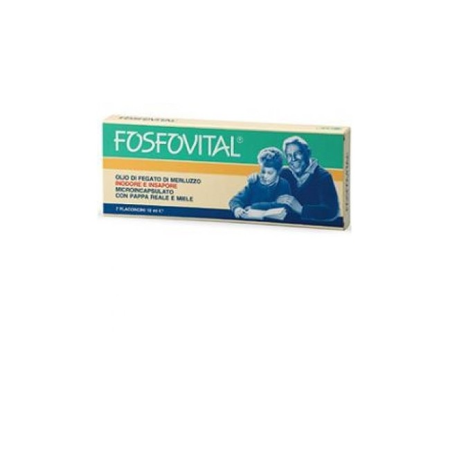 Fosfovital Olio Fegato Merluzzo 7 Flaconcini