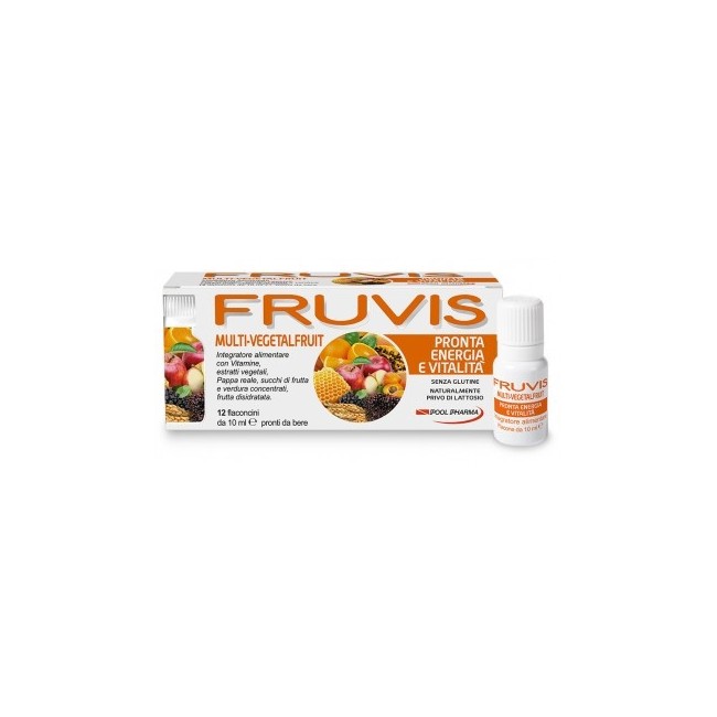 Fruvis Energia E Vitalità 12 Flaconi Fruvis Energia E Vitalità 12 Flaconi