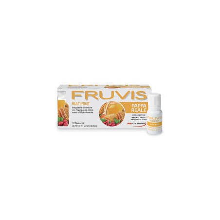 Fruvis Pappa Reale 12 Flaconi Fruvis Pappa Reale 12 Flaconi