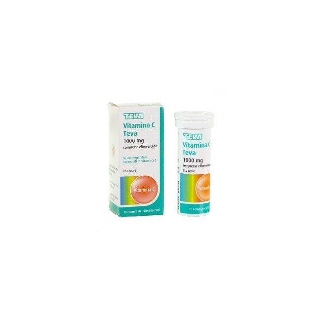 Vitamina C Teva* 10 Compresse Effervescenti 1g Vitamina C Teva* 10 Compresse Effervescenti 1g