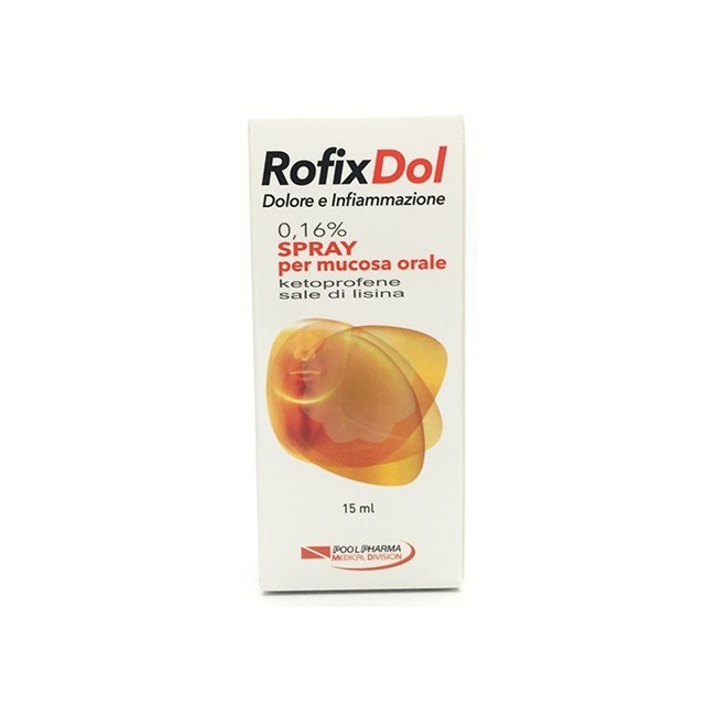 Rofixdol Infiammazione E Dolore* Spray 15 Ml Rofixdol Infiammazione E Dolore* Spray 15 Ml