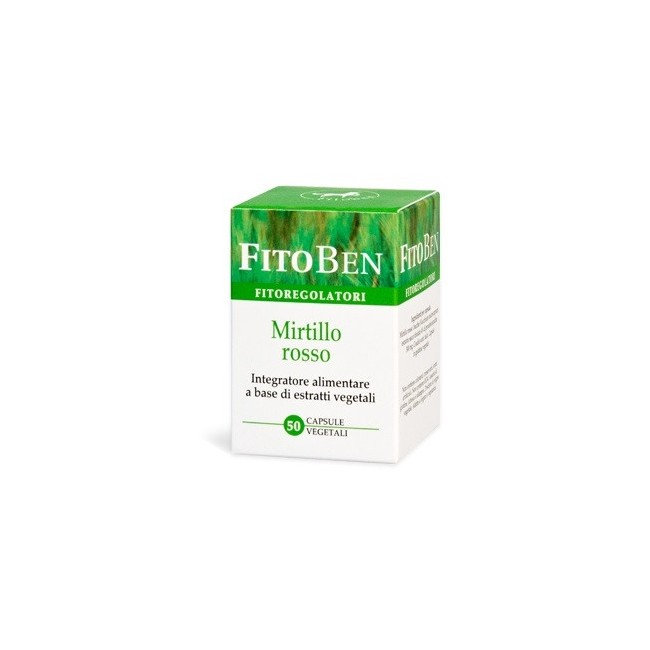 Fitoben Mirtillo Rosso 50 Capsule
