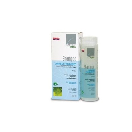 Max Hair Vegetal Shampoo Lavaggi Frequenti 200ml