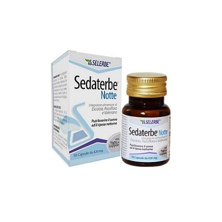 Selerbe Sedaterbe Notte 50 Capsule Selerbe Sedaterbe Notte 50 Capsule