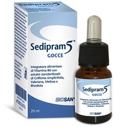 Biosan Sedipram 5 Gocce integratore con erbe rilassanti 20ml