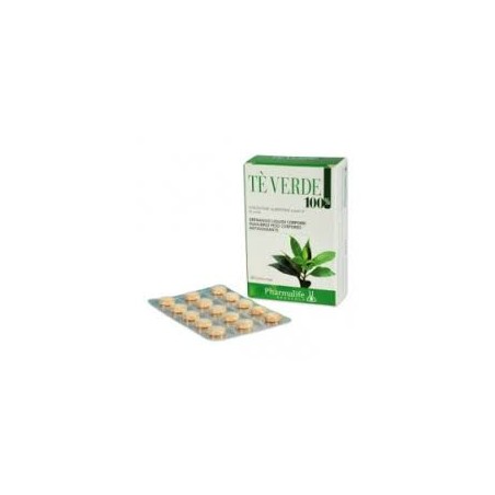 Pharmalife Te' Verde 100% 60 Compresse Pharmalife Te' Verde 100% 60 Compresse