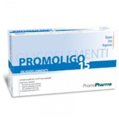 Promoligo 15 Rame-oro-argento 20 Fiale 2ml