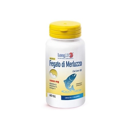 Longlife Olio Fegato Di Merluzzo 1000mg 60 Perle