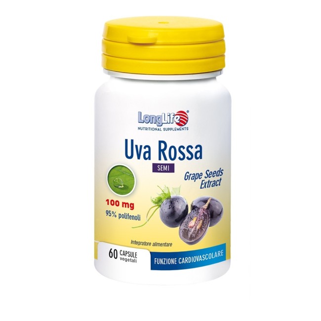 Longlife Uva Rossa 50 Capsule Longlife Uva Rossa 50 Capsule