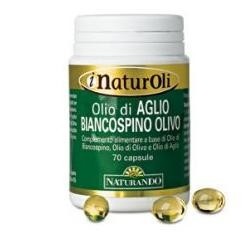 I Naturoli Olio Aglio Biancospino Olivo 70 Capsule