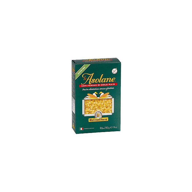 Le Asolane Ditalini Mais 250g Le Asolane Ditalini Mais 250g