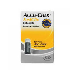 Accu-chek Fastclix 24 Lancette