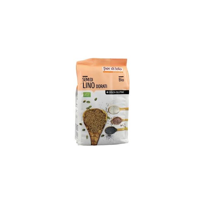 Fior Di Loto Semi Lino Dorati Bio 400g Fior Di Loto Semi Lino Dorati Bio 400g