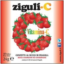 Ziguli C Fragola 40 Confetti 24g