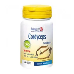 Longlife Cordyceps Bio integratore alimentare 60 Capsule