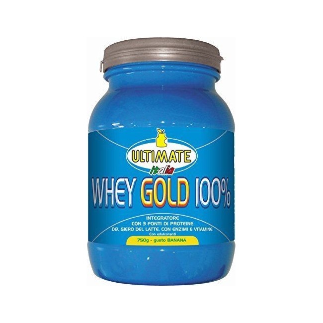 Ultimate Whey Gold 100% Banana 750 Grammi