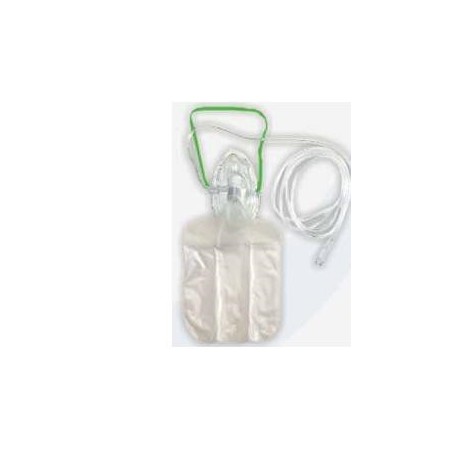 Maschera Ossigenoterapia+tubo+rese Maschera Ossigenoterapia+tubo+rese