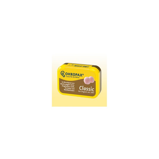 Ohropax Tappi Auricolari Classic Cera 12 Pezzi Ohropax Tappi Auricolari Classic Cera 12 Pezzi