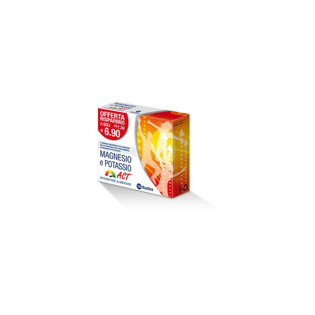 Magnesio Potassio Act 14 Buste