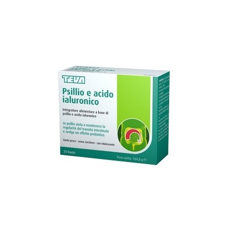 Teva Psillio Acido Ialuronico 20 Bustine Teva Psillio Acido Ialuronico 20 Bustine