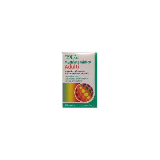 Teva Multivitaminico Adulti 30 Compresse Teva Multivitaminico Adulti 30 Compresse