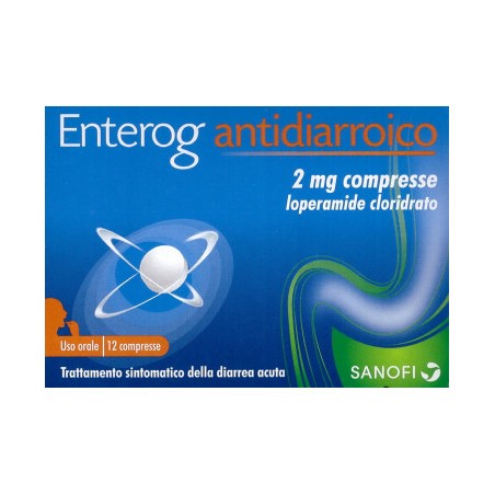 Enterog Antidiarroico 12 Compresse 2 Mg Enterog Antidiarroico 12 Compresse 2 Mg