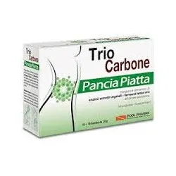 Trio Carbone Pancia Piatta 10+10 Buste