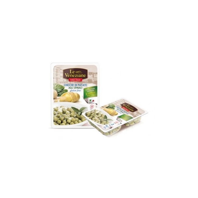 Le Veneziane Chicche Di Patate E Spinaci Senza Glutine 500g Le Veneziane Chicche Di Patate E Spinaci Senza Glutine 500g