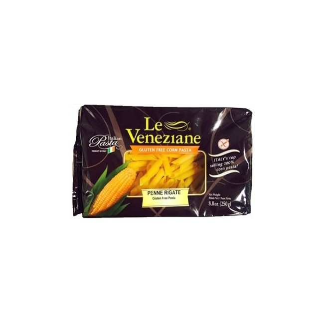 Le Veneziane Penne Rigate Con Mais Senza Glutine 250g Le Veneziane Penne Rigate Con Mais Senza Glutine 250g