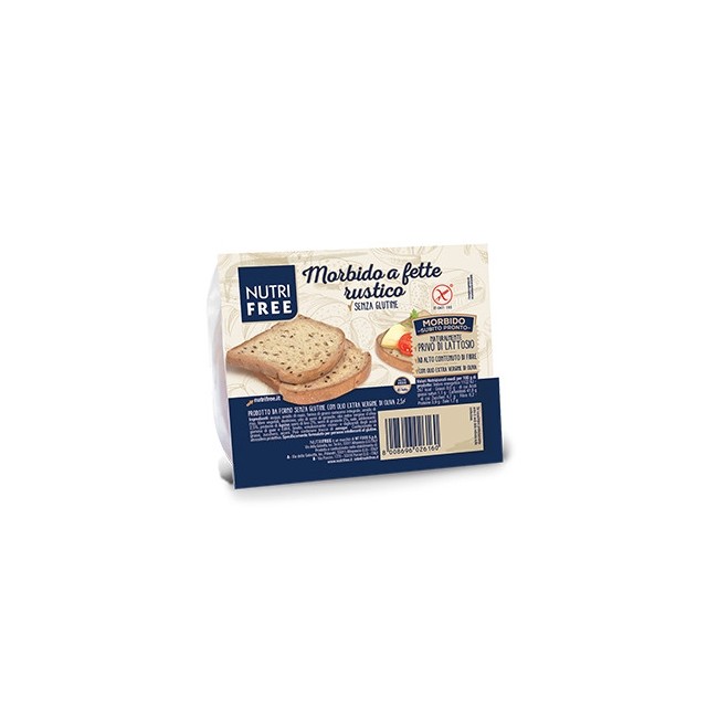 Nutrifree Pane Morbido A Fette Rustico Senza Glutine 165g