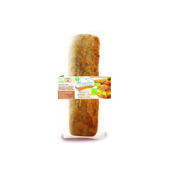 Probios Panito Baguette Sesamo E Lino Senza Glutine 180g Probios Panito Baguette Sesamo E Lino Senza Glutine 180g