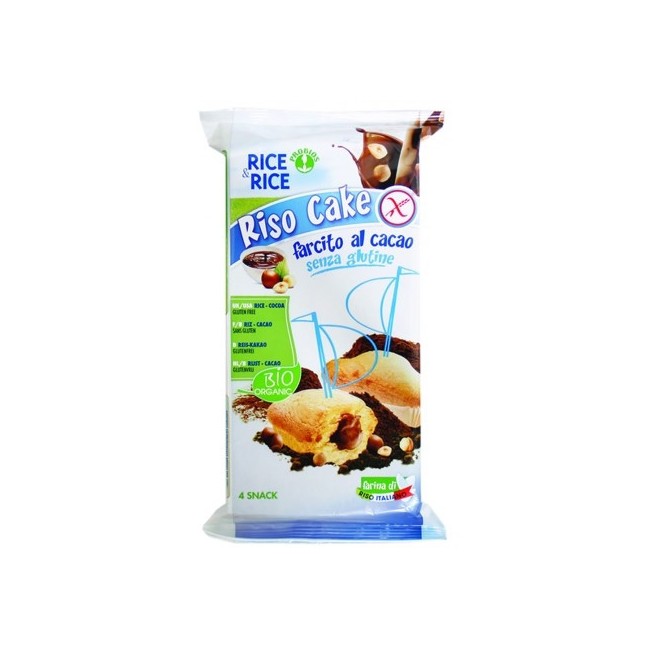 Rice&rice Riso Dolce Cake Al Cacao 180g Rice&rice Riso Dolce Cake Al Cacao 180g