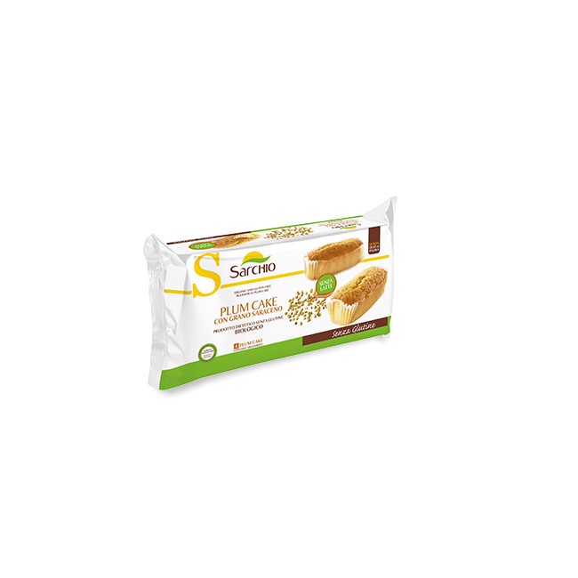 Sarchio Plum Cake Con Grano Saraceno Senza Glutine 160g Sarchio Plum Cake Con Grano Saraceno Senza Glutine 160g